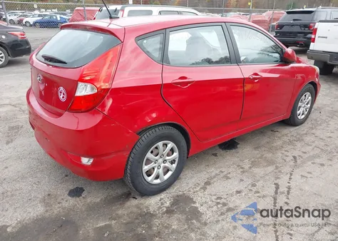 2013 Hyundai Accent Gs from USA, damaged, VIN KMHCT5AE1DU061105